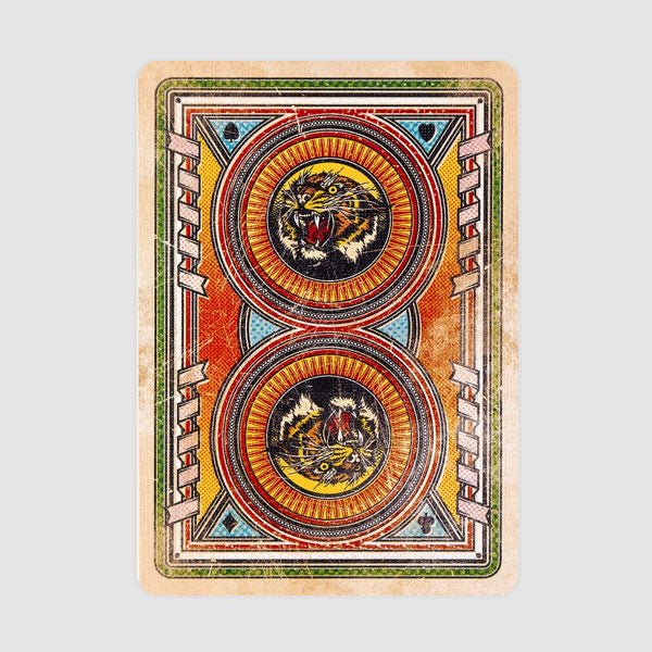Kings Wild Tigers Playing Cards by Jackson Robinson	