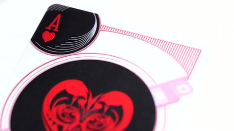 Black Transparent Playing Cards by MPC