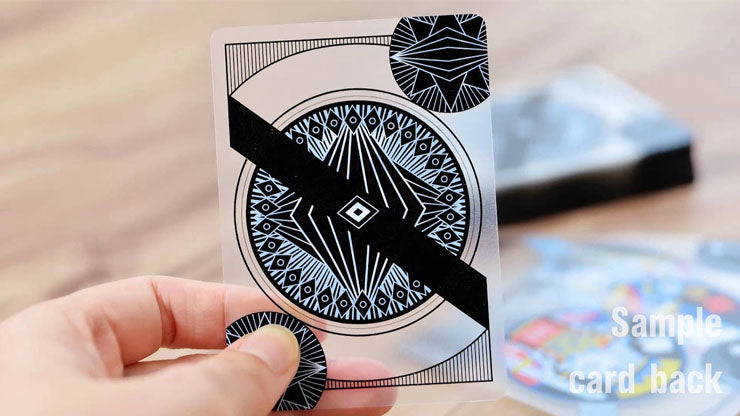 Black Transparent Playing Cards by MPC