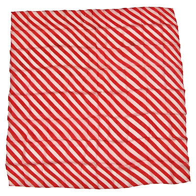 Zebra Silk 18 inch (Red & white)