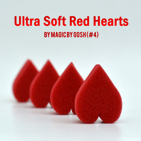 Ultra Soft Red Hearts  by Magic By Gosh (#4)	
