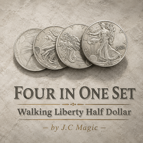 Four in One Walking Liberty Half Dollar