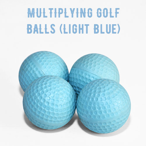 Multiplying Golf Balls - Light Blue