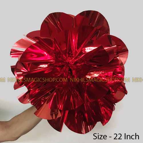 Spring Flower Giant (Mylar) - Red