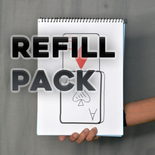 Refill pack for cardiographic