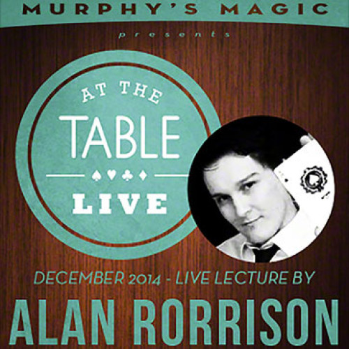 At the Table Live Lecture - Alan Rorrison 12/10/2014 (Video Download)