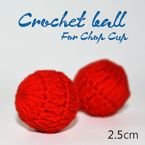 Crochet ball For Chop Cup