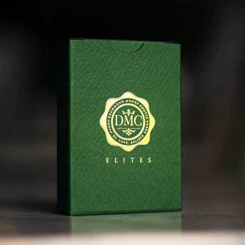 DMC ELITES V4: Marked Deck, Forest Green Phantom Finish Playing Cards