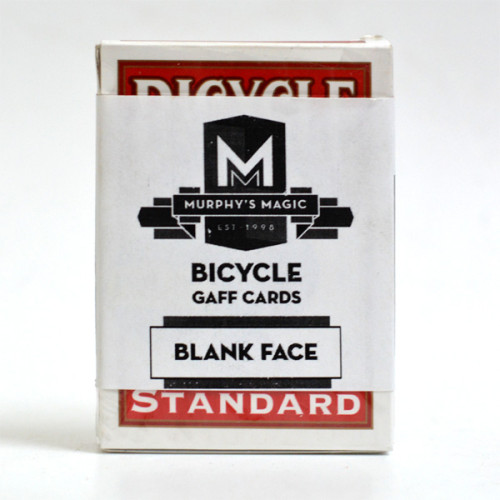 Bicycle Blank face Deck Red (52 cards) 