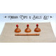 Indian Cups & Balls Set