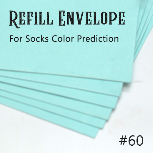 Refill Envelopes for Socks Color Prediction  