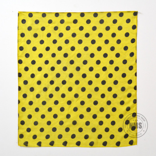 Polka Dot Silks (Black on Yellow)