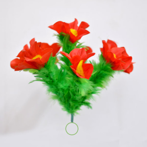 Appearing Flower Bouquet Set (Red & yellow) 