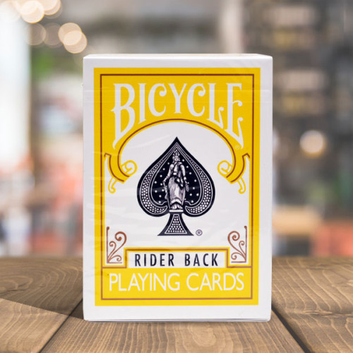 Bicycle Yellow Playing Cards