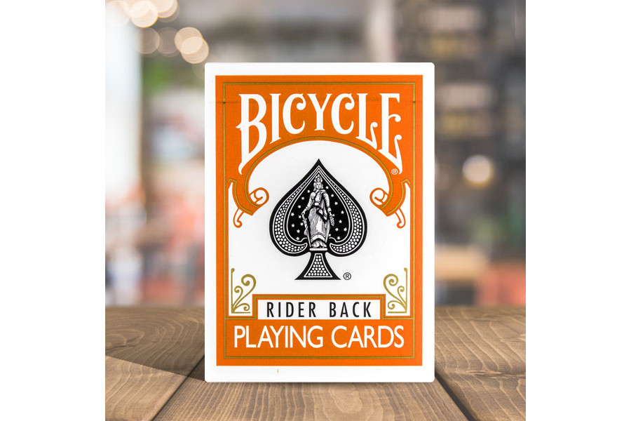 Orange best sale bicycle cards