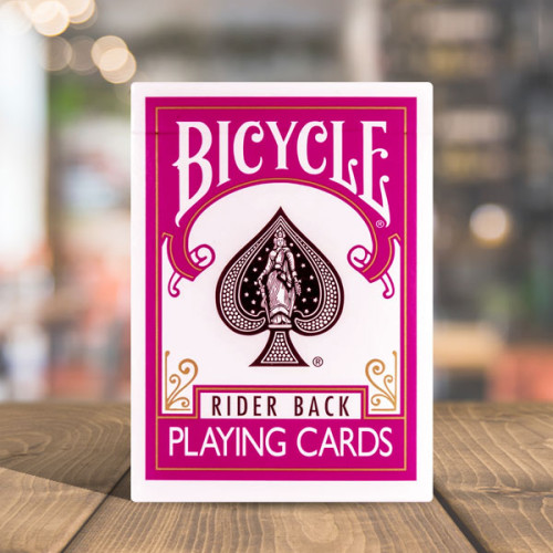 Bicycle Fuchsia Playing Cards