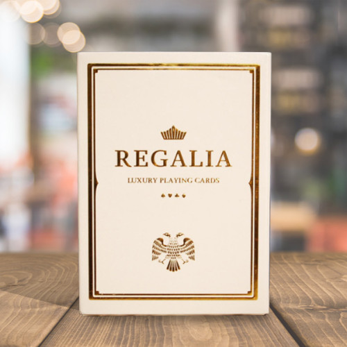 Regalia White Playing Cards by Shin Lim 