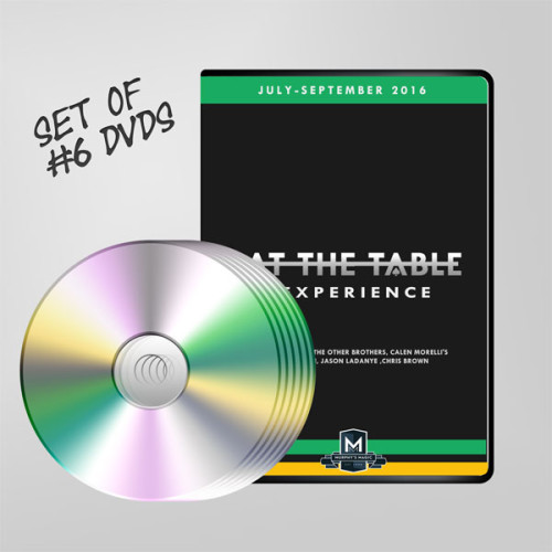 At the Table Live Lecture July-August-September 2016 (6 DVD set)