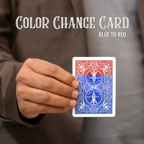 Color Change Card (Blue To Red)