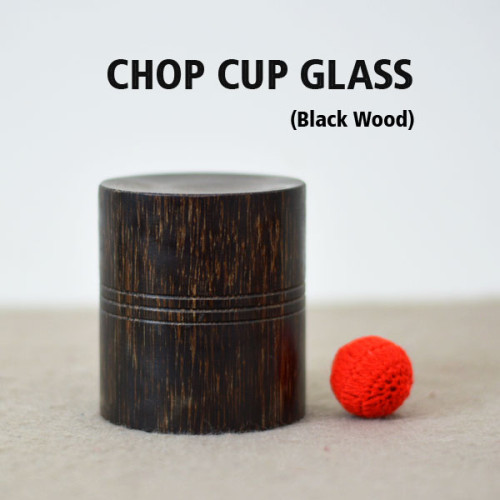 Chop Cup Glass (Black)