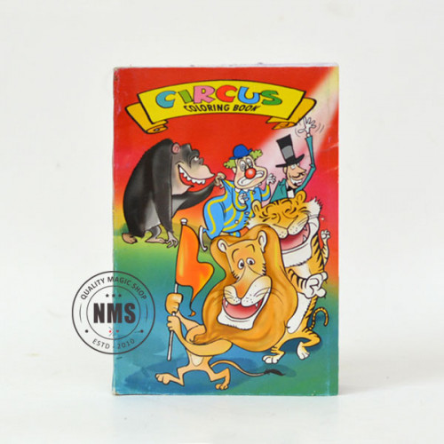 Magic Coloring Book Small (Circus Design)
