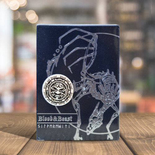 Blood and Beast (Silver) Playing Cards