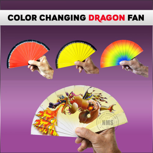 Color Changing Dragon Fan (Small)