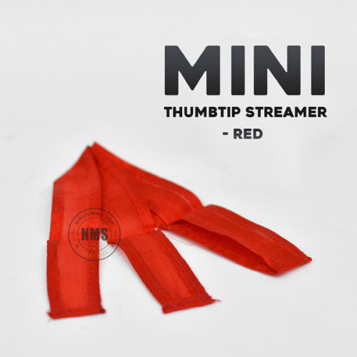 Mini Thumb Tip Streamer ( Red )