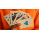 Pastels Blue Playing Cards