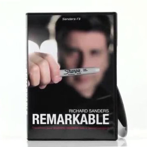 Remarkable (DVD and Gimmick) by Richard Sanders