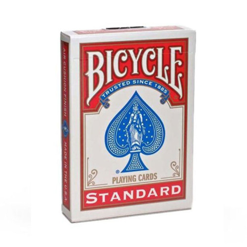 Bicycle Standard Index Playing Poker RED