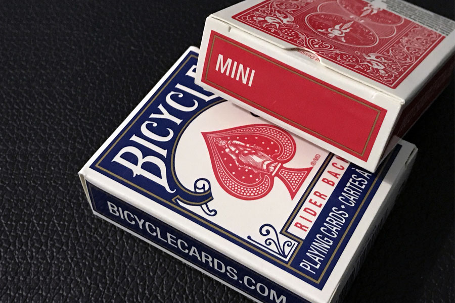 Mini bicycle outlet cards