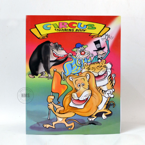 Magic Coloring Book Large (Circus Design)