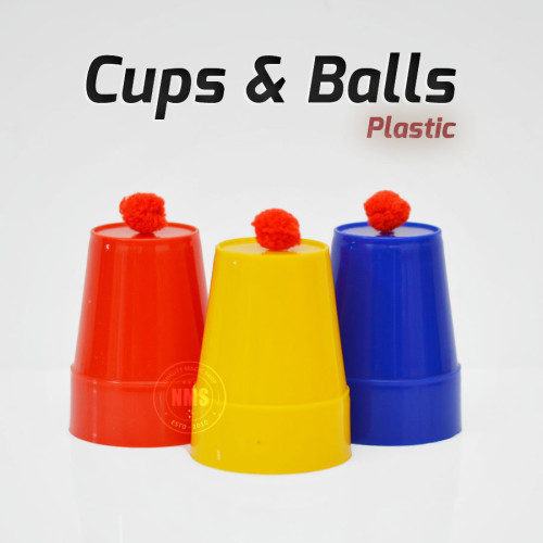 Cups and Balls - Plastic