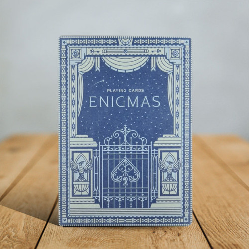 ENIGMAS Puzzle Hunt (Blue) Playing Cards