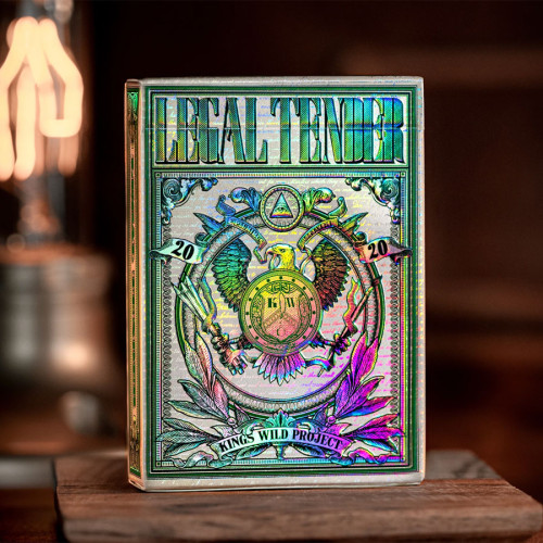 Holographic Legal Tender Playing Cards