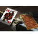 Paisley Royals (Red) Playing Cards 