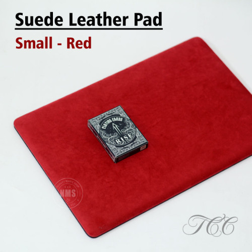 Suede Leather Pad Small (Red) by TCC 