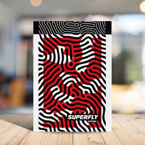 Superfly Spitfire Red Playing Cards by Gemini