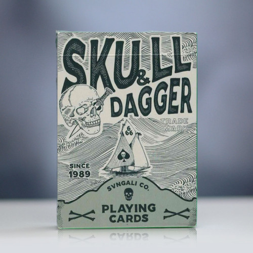 SVNGALI 06 Skull and Dagger Playing Cards