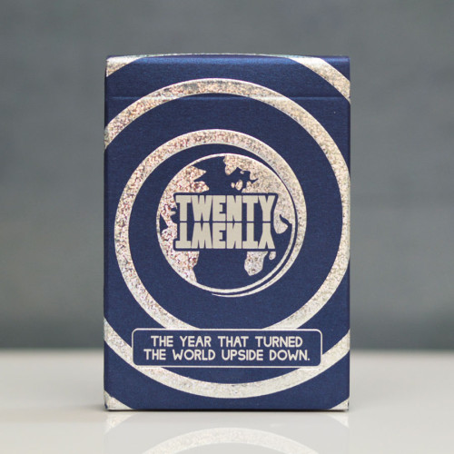 Marvelous Silver Twenty Twenty Playing Cards