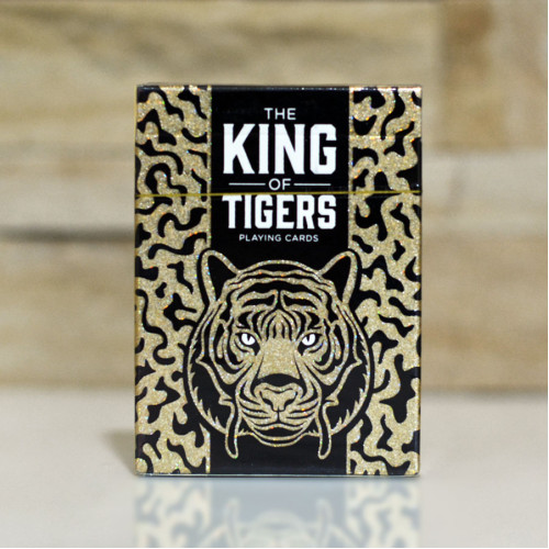 King Of Tiger Playing Cards by Midnight Cards