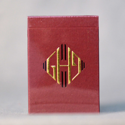 Hollingworth Playing Cards (Burgundy)