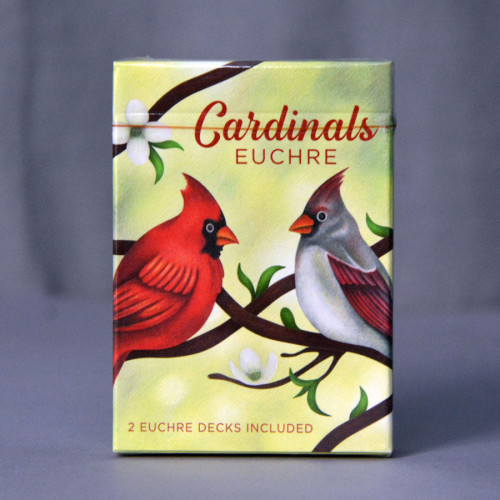 Cardinals Euchre Playing Cards by Midnight Cards