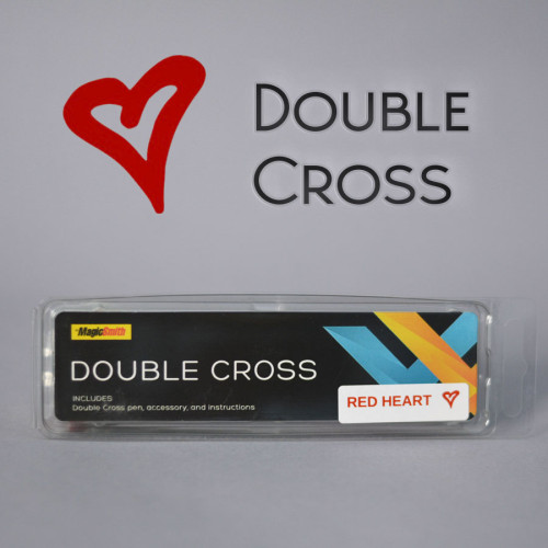 Double Cross ( Red Heart ) by MagicSmith