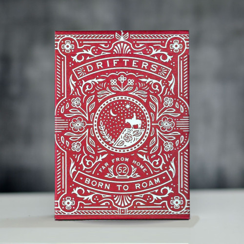 Drifters (Red) Playing Cards