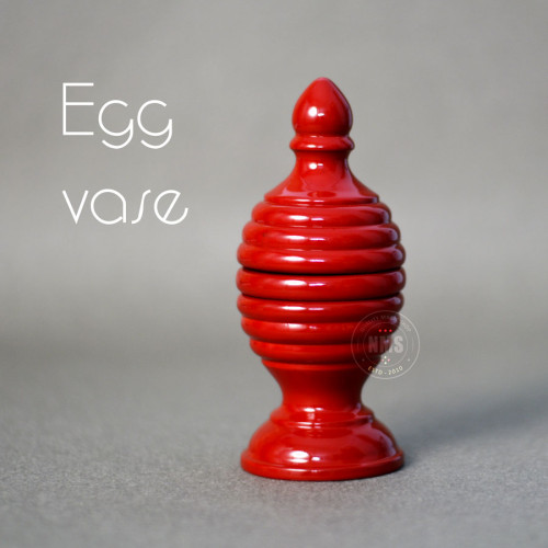 Deluxe Egg Vase Wooden