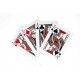 1st V4 Playing Cards (Red) by Chris Ramsay