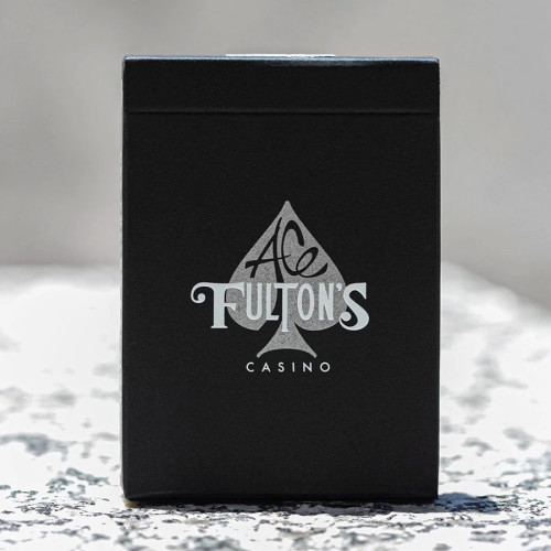 Ace Fulton's Casino (Black) Playing Cards by Dan & Dave