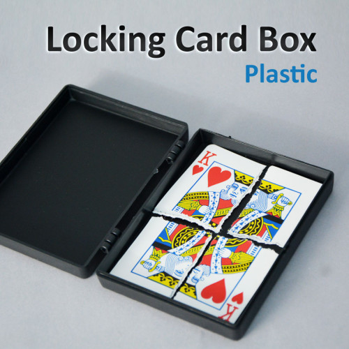 Locking Card Box Plastic